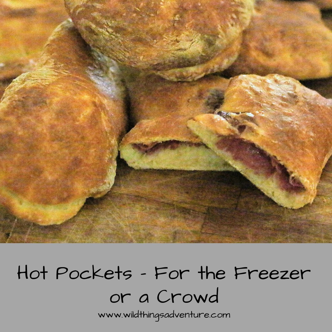 Batch Cooking Homemade Hot Pockets