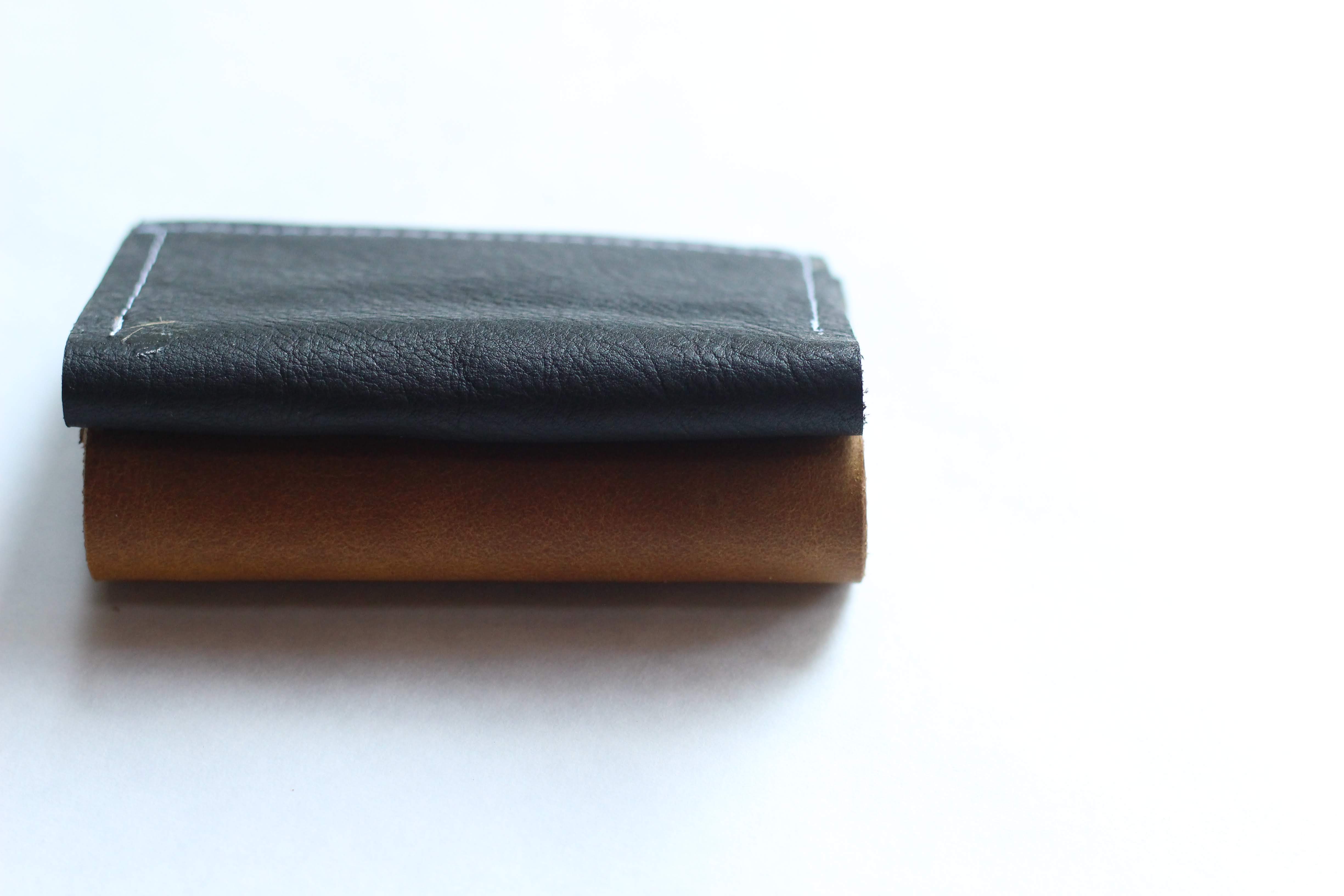 Minimalist BiFold Wallet - Black